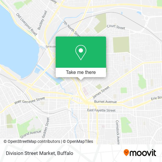 Division Street Market map