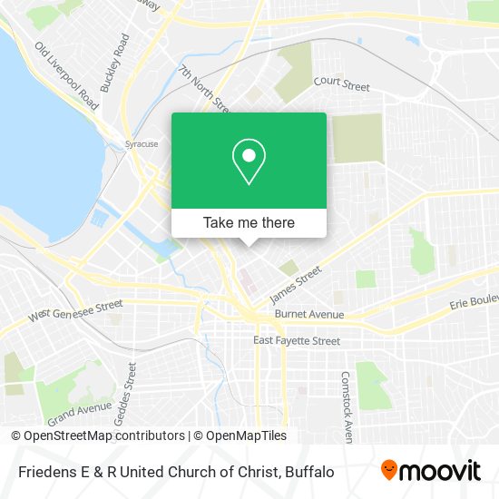 Friedens E & R United Church of Christ map