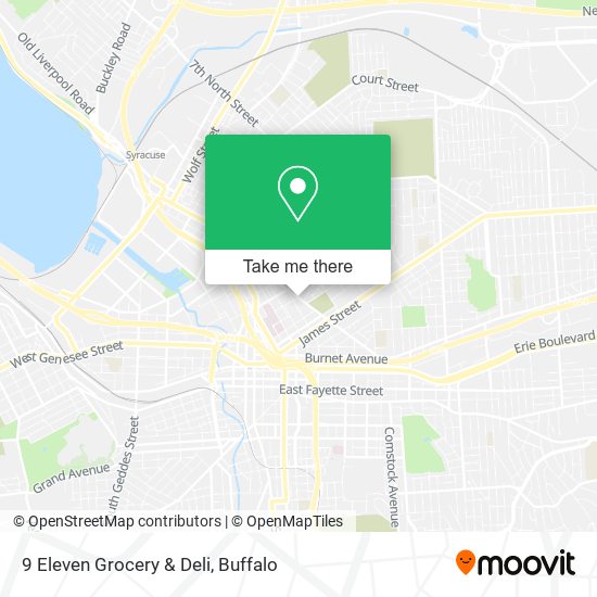 9 Eleven Grocery & Deli map