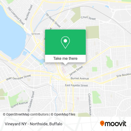 Vineyard NY - Northside map