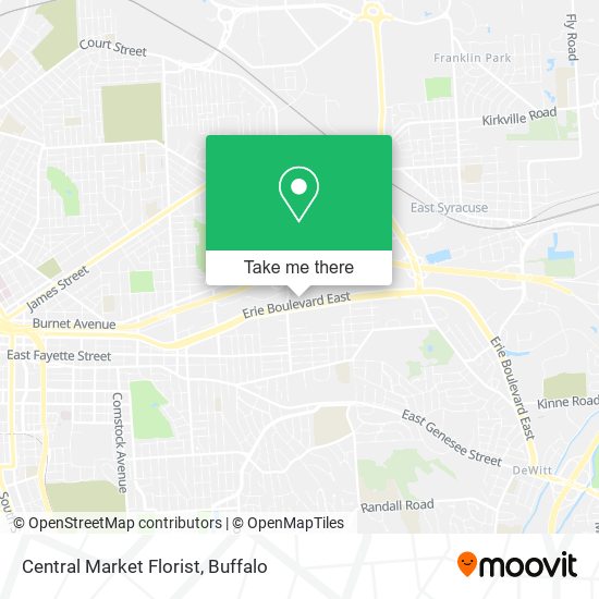 Central Market Florist map