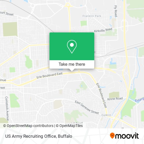 Mapa de US Army Recruiting Office