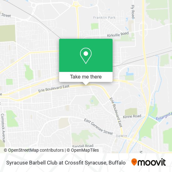 Mapa de Syracuse Barbell Club at Crossfit Syracuse