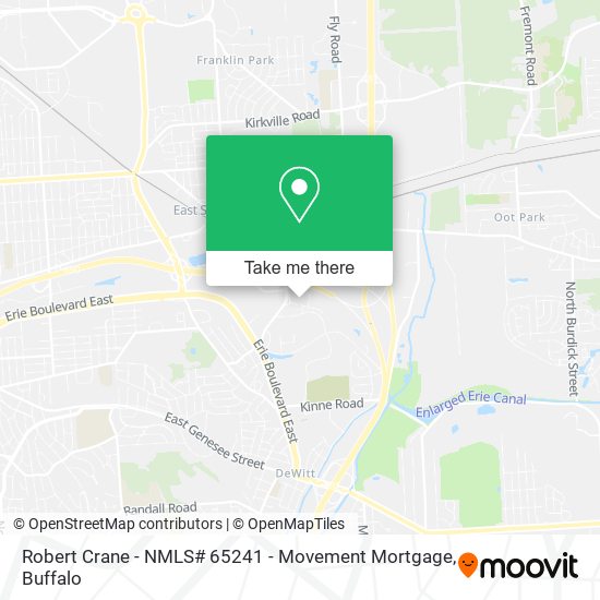 Mapa de Robert Crane - NMLS# 65241 - Movement Mortgage