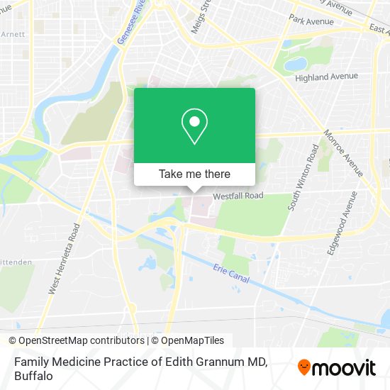Family Medicine Practice of Edith Grannum MD map