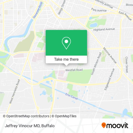 Jeffrey Vinocur MD map