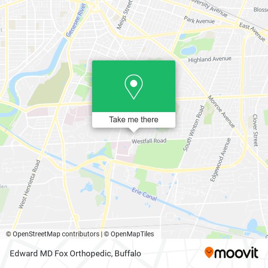 Mapa de Edward MD Fox Orthopedic