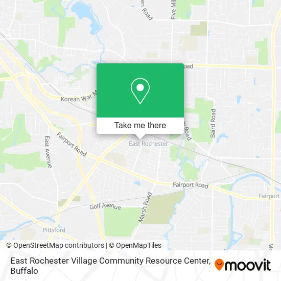 Mapa de East Rochester Village Community Resource Center