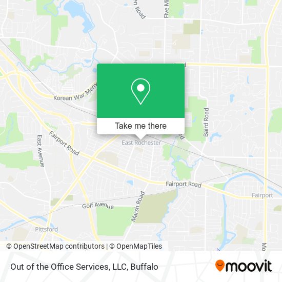 Mapa de Out of the Office Services, LLC