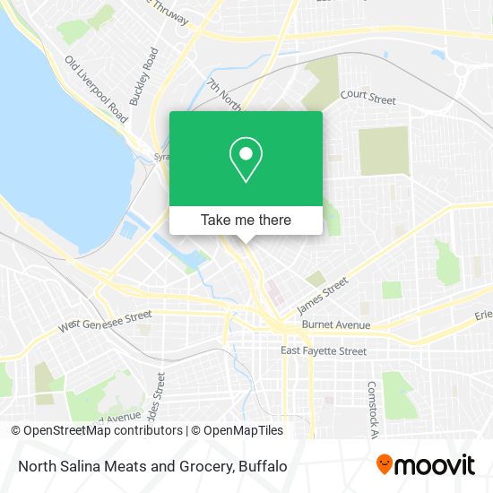North Salina Meats and Grocery map