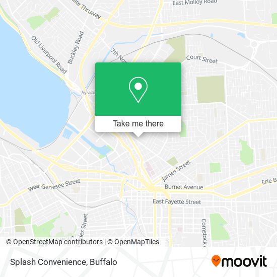Mapa de Splash Convenience