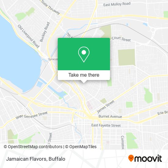 Mapa de Jamaican Flavors