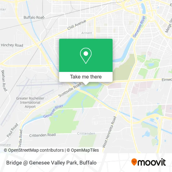 Bridge @ Genesee Valley Park map