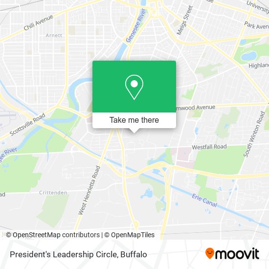 President's Leadership Circle map