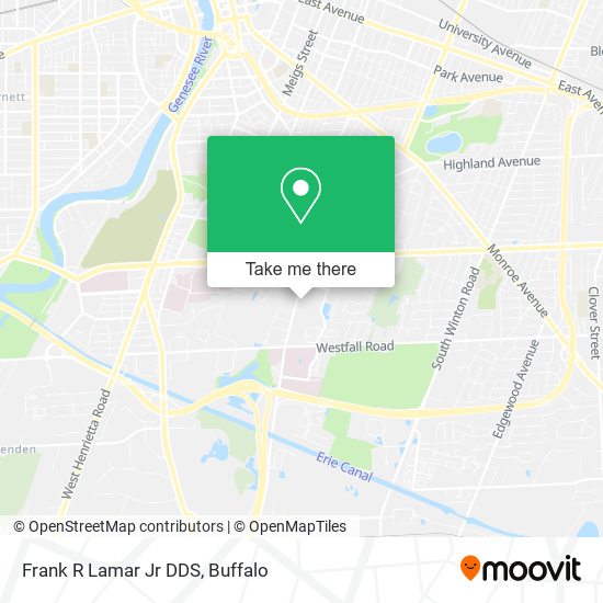 Frank R Lamar Jr DDS map