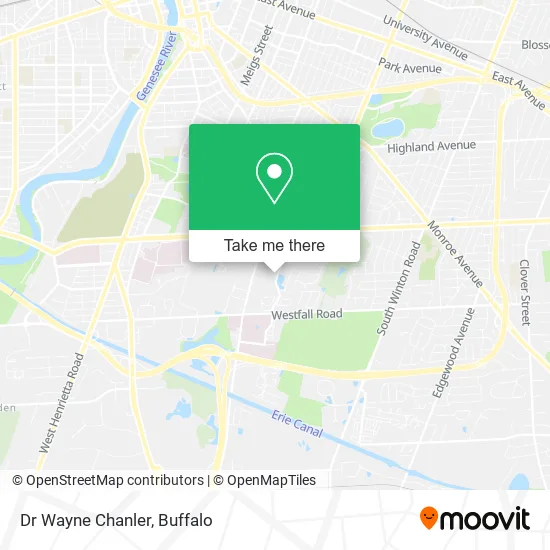 Dr Wayne Chanler map