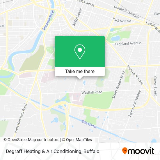 Mapa de Degraff Heating & Air Conditioning