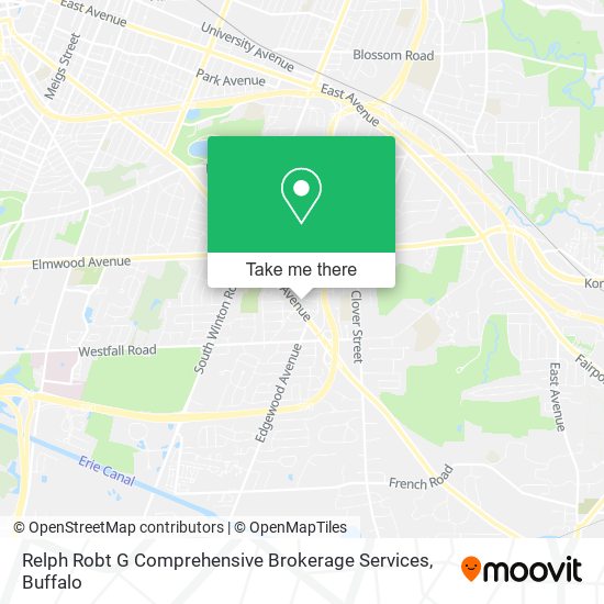Mapa de Relph Robt G Comprehensive Brokerage Services