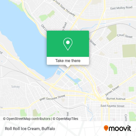 Roll Roll Ice Cream map