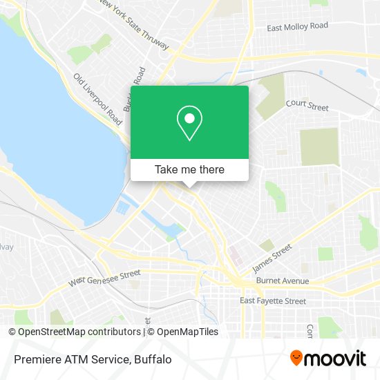 Mapa de Premiere ATM Service