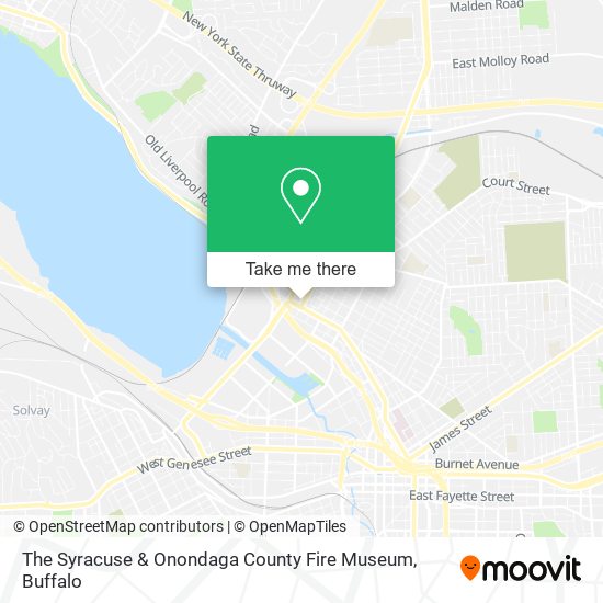 The Syracuse & Onondaga County Fire Museum map