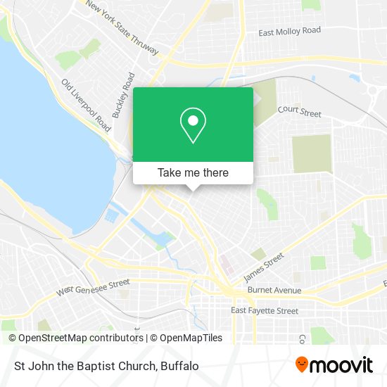 Mapa de St John the Baptist Church