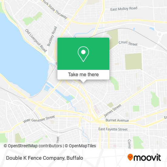 Double K Fence Company map