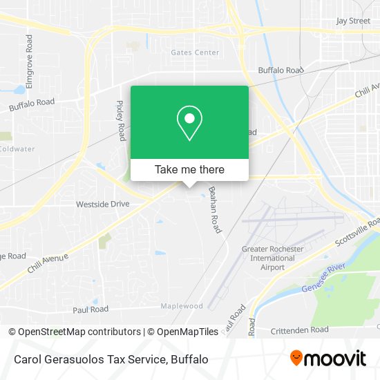Carol Gerasuolos Tax Service map