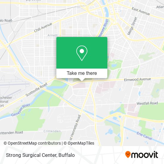 Strong Surgical Center map
