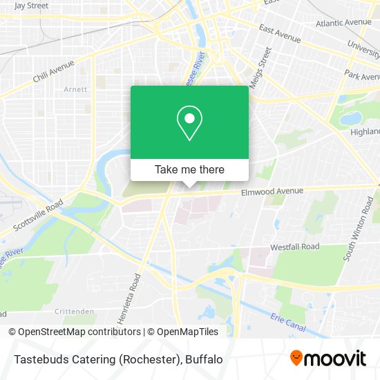 Tastebuds Catering (Rochester) map