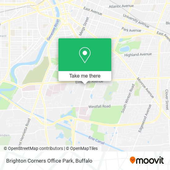 Brighton Corners Office Park map