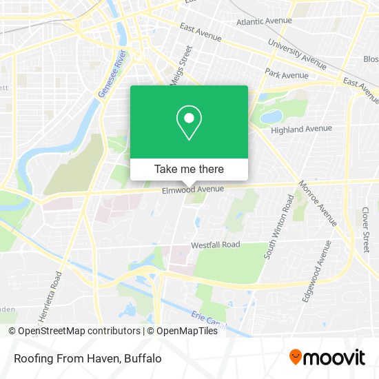 Mapa de Roofing From Haven