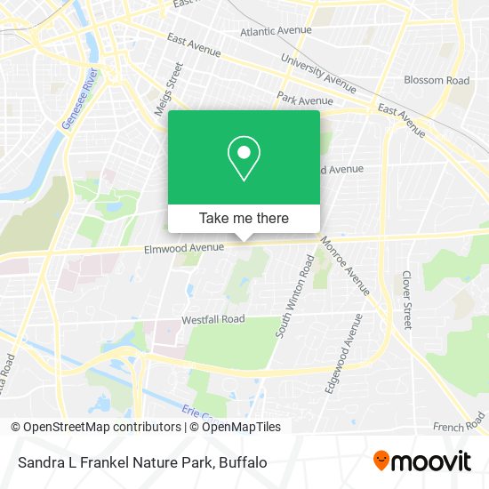 Sandra L Frankel Nature Park map