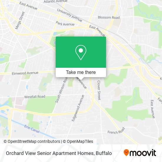 Orchard View Senior Apartment Homes map