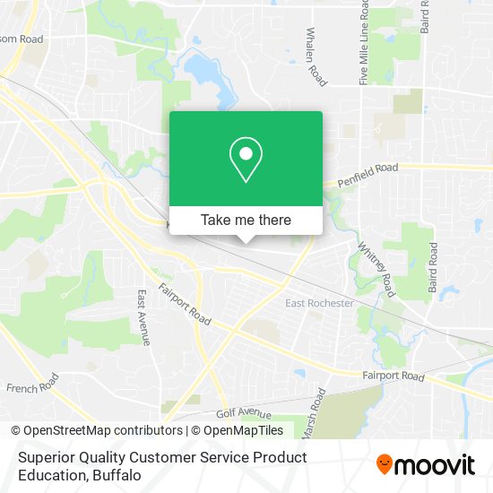 Superior Quality Customer Service Product Education map