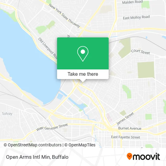 Open Arms Intl Min map