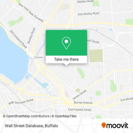 Mapa de Wall Street Database