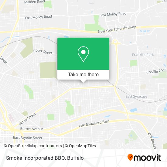 Smoke Incorporated BBQ map