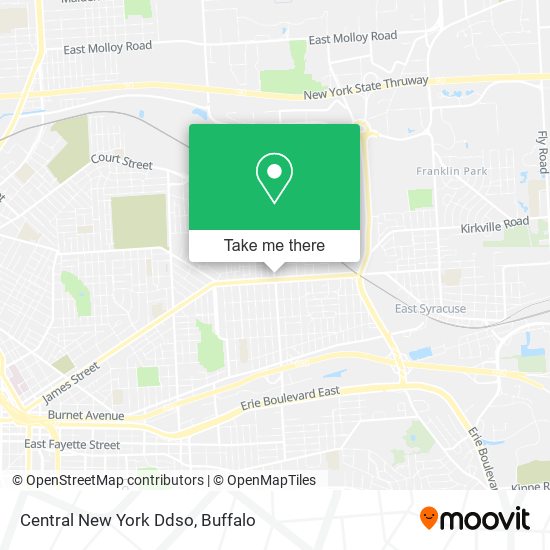 Central New York Ddso map