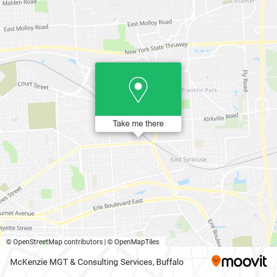 Mapa de McKenzie MGT & Consulting Services