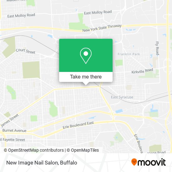 New Image Nail Salon map