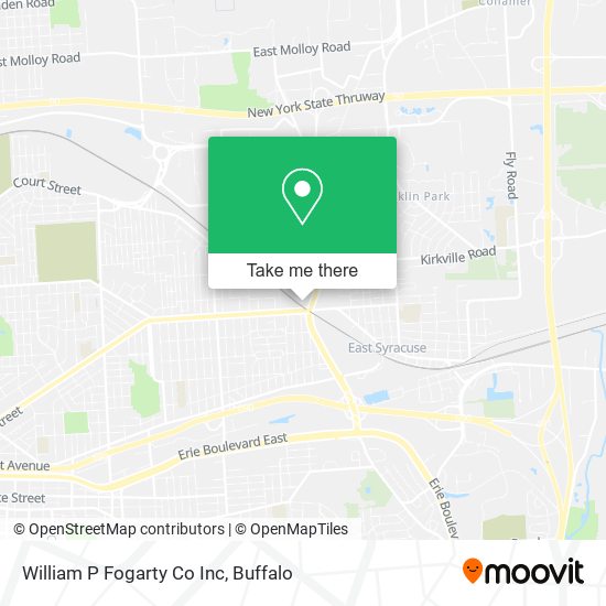 William P Fogarty Co Inc map