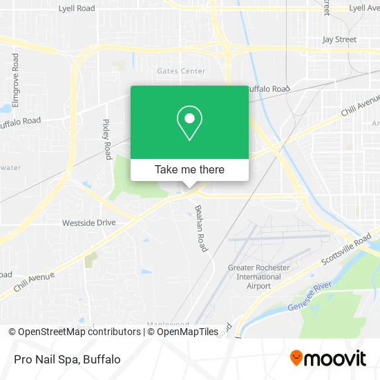 Pro Nail Spa map
