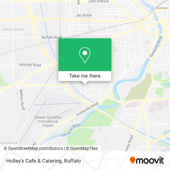 Mapa de Holley's Cafe & Catering