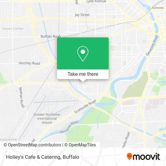 Holley's Cafe & Catering map