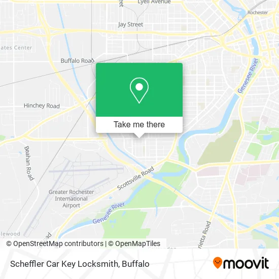 Scheffler Car Key Locksmith map