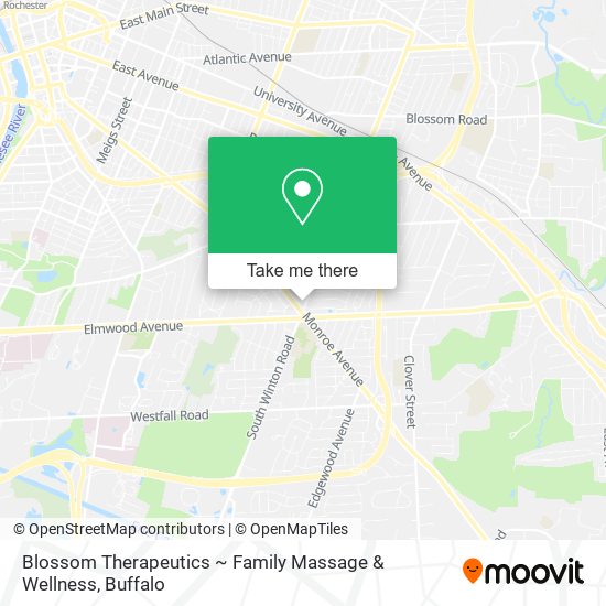 Mapa de Blossom Therapeutics ~ Family Massage & Wellness