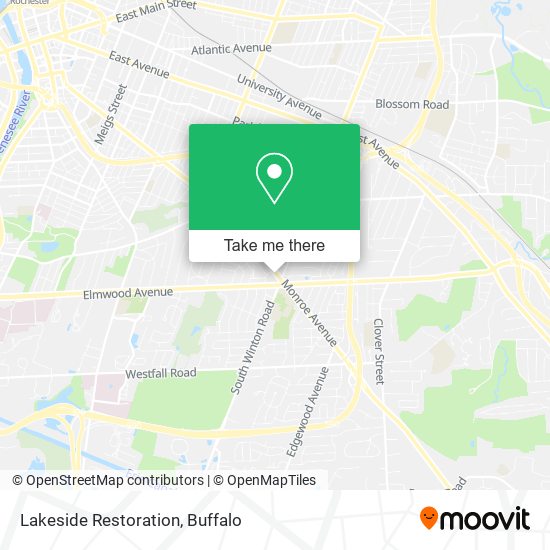 Mapa de Lakeside Restoration