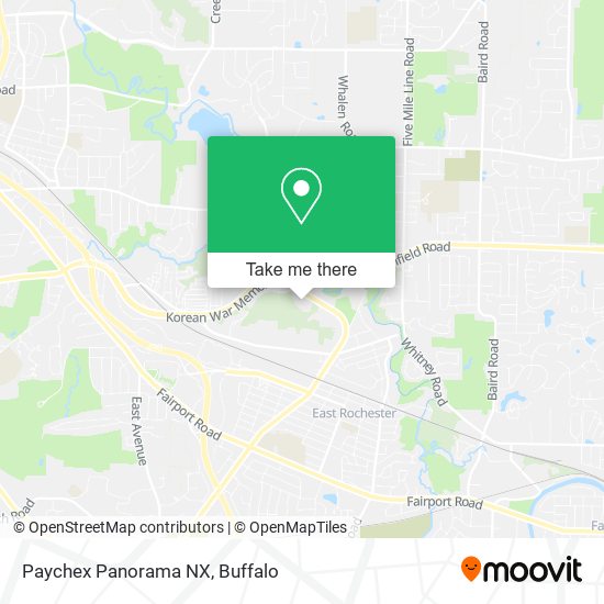 Paychex Panorama NX map