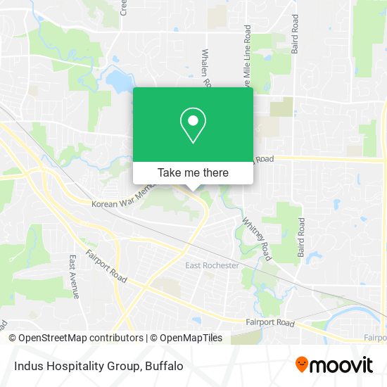 Indus Hospitality Group map